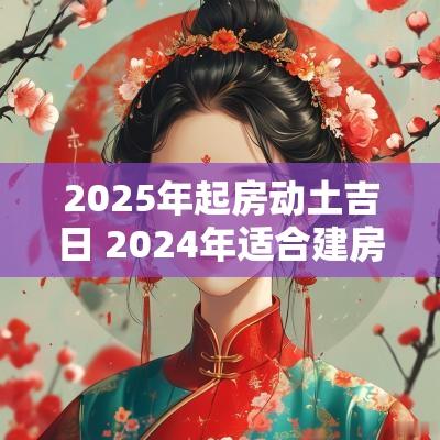 2025年起房动土吉日 2025年适合建房动土的日子