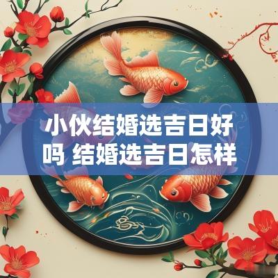 小伙结婚选吉日好吗 结婚选吉日怎样选