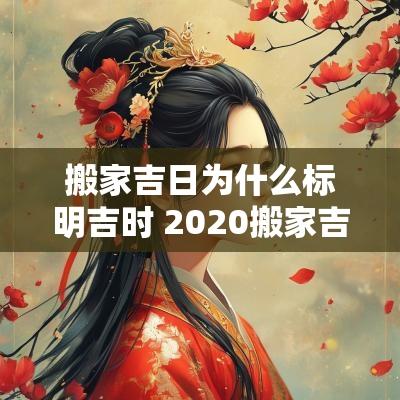 搬家吉日为什么标明吉时 2025搬家吉日吉时对照表