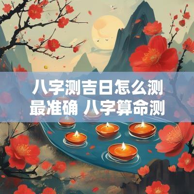 八字测吉日怎么测最准确 八字算命测吉凶