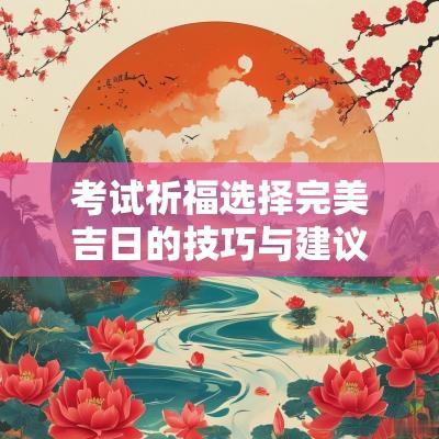 考试祈福选择完美吉日的技巧与建议