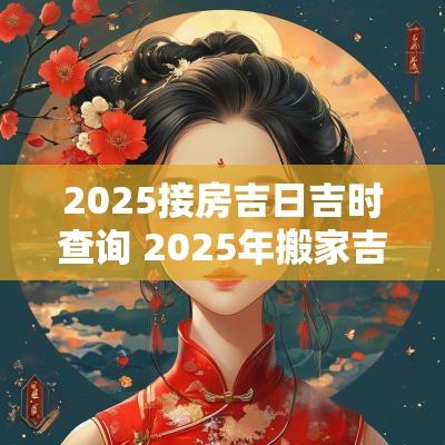 2025接房吉日吉时查询 2025年搬家吉日吉时