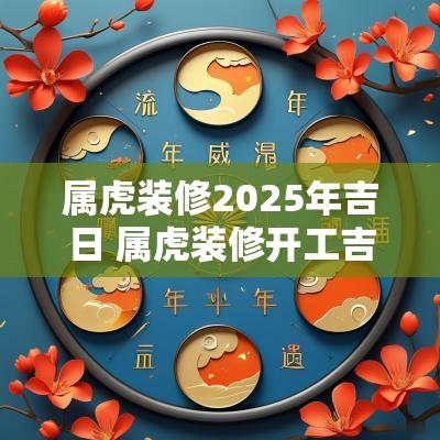 属虎装修2025年吉日 属虎装修开工吉日