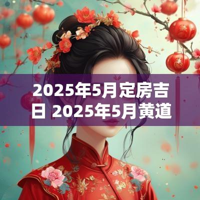 2025年5月定房吉日 2025年5月黄道吉日吗