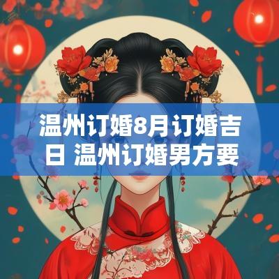 温州订婚8月订婚吉日 温州订婚男方要准备什么东西