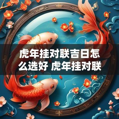 蛇年挂对联吉日怎么选好 蛇年挂对联吉日怎么选好呢