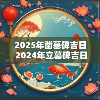 2025年凿墓碑吉日 2025年立墓碑吉日