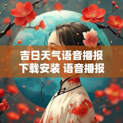 吉日天气语音播报下载安装 语音播报天气下载安装到手机