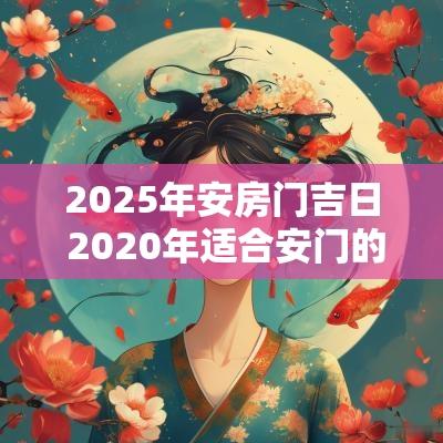 2025年安房门吉日 2025年适合安门的日子