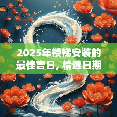 2025年楼梯安装的最佳吉日, 精选日期的全方位指南
