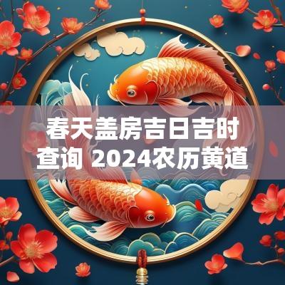 春天盖房吉日吉时查询 2025农历黄道吉日查询盖房动工