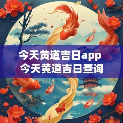今天黄道吉日app 今天黄道吉日查询
