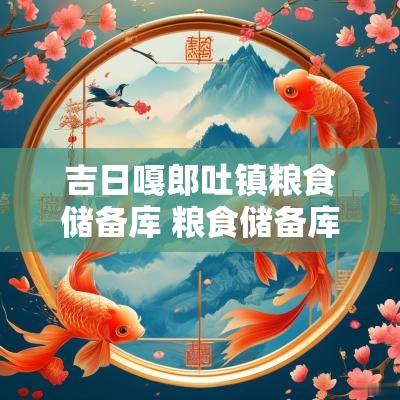 吉日嘎郎吐镇粮食储备库 粮食储备库能否抵押
