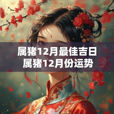 属猪12月最佳吉日 属猪12月份运势