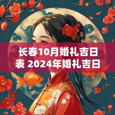 长春10月婚礼吉日表 2025年婚礼吉日表高清图