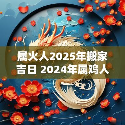 属火人2025年搬家吉日 2025年属鸡人搬家吉日