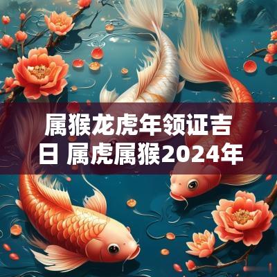 属猴龙蛇年领证吉日 属虎属猴2025年结婚吉日