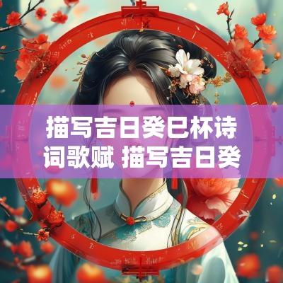 描写吉日癸巳杯诗词歌赋 描写吉日癸巳杯诗词歌赋的诗句