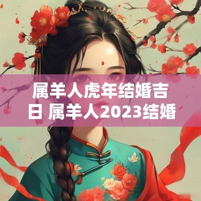 属羊人蛇年结婚吉日 属羊人2025结婚吉日