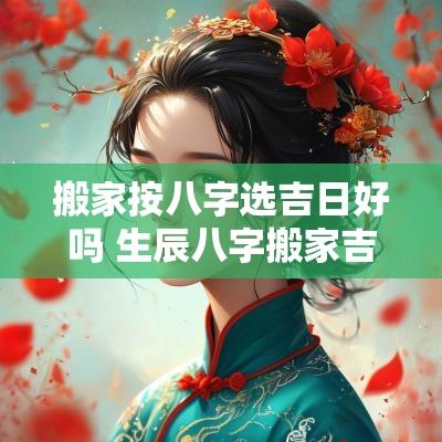 搬家按八字选吉日好吗 生辰八字搬家吉日免费测算