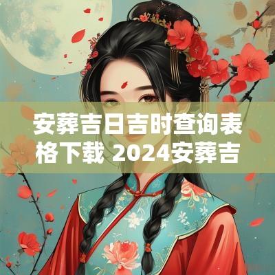 安葬吉日吉时查询表格下载 2025安葬吉日查询表