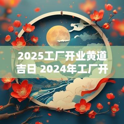 2025工厂开业黄道吉日 2025年工厂开工黄道吉日一览表