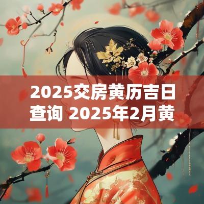 2025交房黄历吉日查询 2025年2月黄历吉日查询