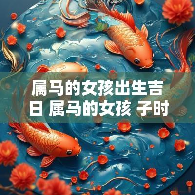 属马的女孩出生吉日 属马的女孩 子时出生好吗