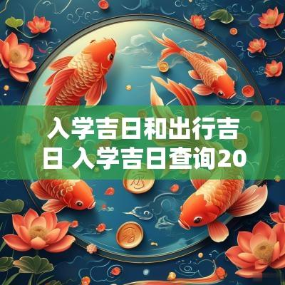 入学吉日和出行吉日 入学吉日查询2025