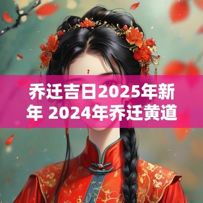 乔迁吉日2025年新年 2025年乔迁黄道吉日