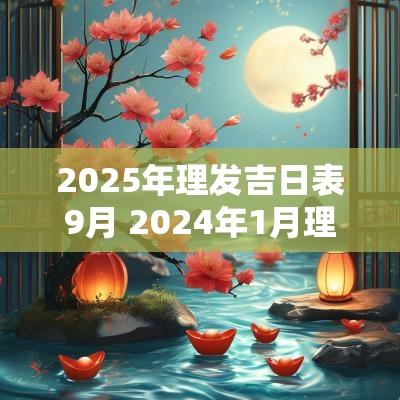 2025年理发吉日表9月 2025年1月理发吉日一览表及详解