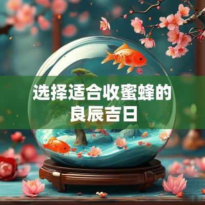 选择适合收蜜蜂的良辰吉日