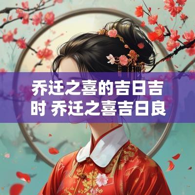 乔迁之喜的吉日吉时 乔迁之喜吉日良辰