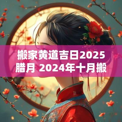 搬家黄道吉日2025腊月 2025年十月搬家最旺日子