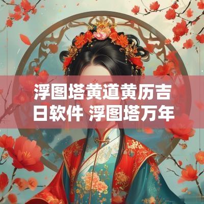 浮图塔黄道黄历吉日软件 浮图塔万年历