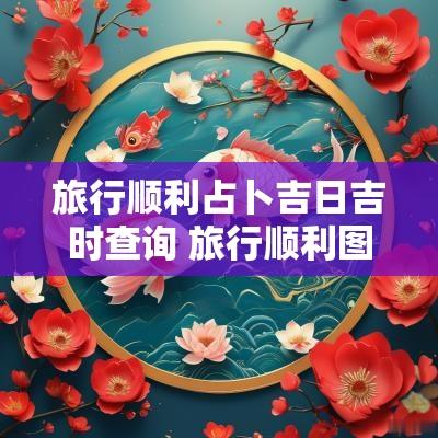 旅行顺利占卜吉日吉时查询 旅行顺利图片大全