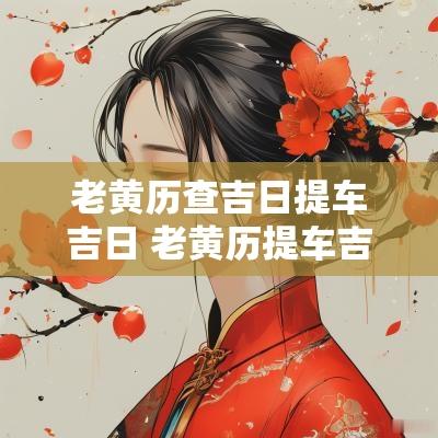 老黄历查吉日提车吉日 老黄历提车吉日