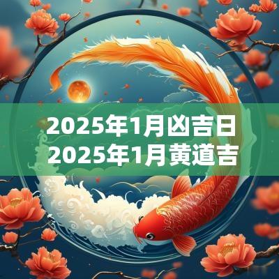 2025年1月凶吉日 2025年1月黄道吉日