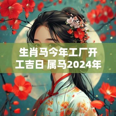 生肖马今年工厂开工吉日 属马2025年开工吉日有哪些
