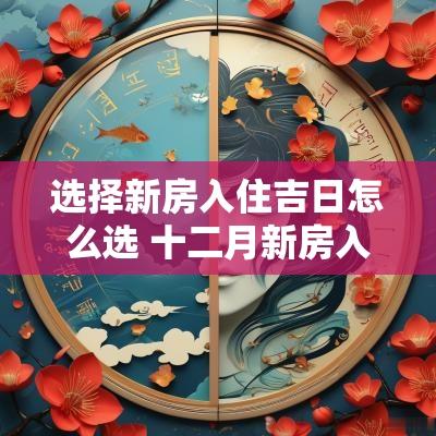 选择新房入住吉日怎么选 十二月新房入住最好吉日