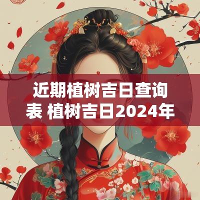 近期植树吉日查询表 植树吉日2025年