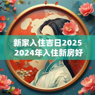 新家入住吉日2025 2025年入住新房好日子