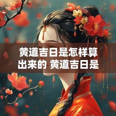 黄道吉日是怎样算出来的 黄道吉日是根据什么算出来的