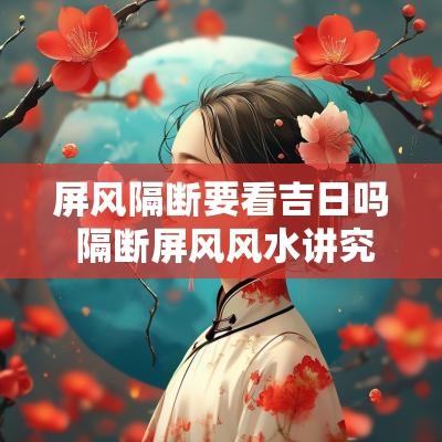 屏风隔断要看吉日吗 隔断屏风风水讲究