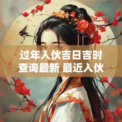 过年入伙吉日吉时查询最新 最近入伙吉日吉时查询