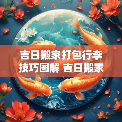 吉日搬家打包行李技巧图解 吉日搬家