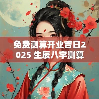 免费测算开业吉日2025 生辰八字测算开业吉日免费