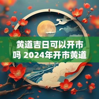 黄道吉日可以开市吗 2025年开市黄道吉日查询
