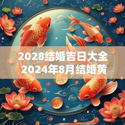 2028结婚吉日大全 2025年8月结婚黄道吉日查询大全