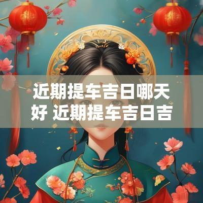 近期提车吉日哪天好 近期提车吉日吉时